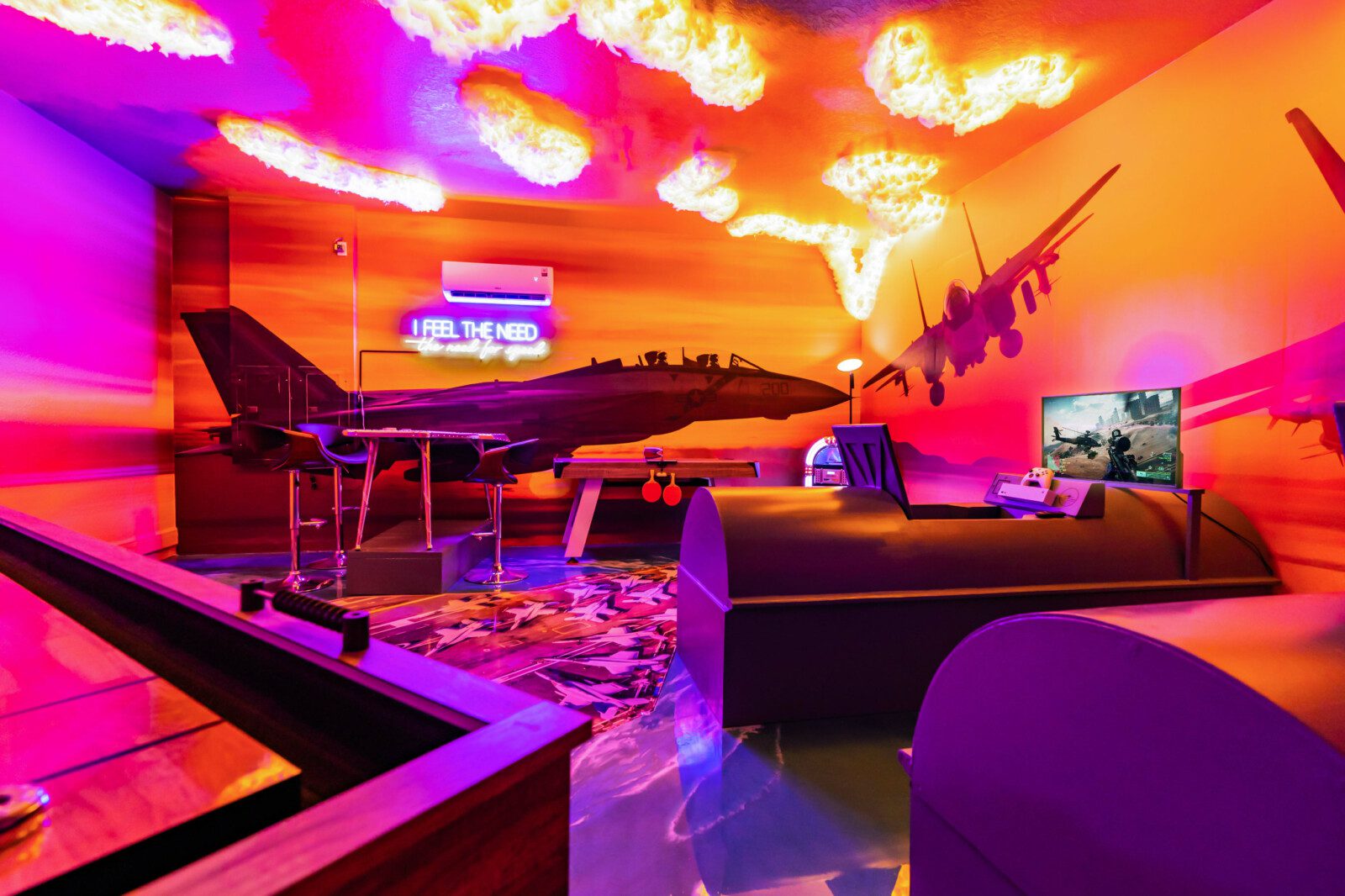 Game Rooms ready for family fun! 
