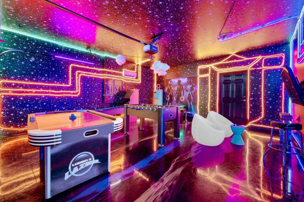Family Reunion Macapa Palms Tron Game Room EVENT